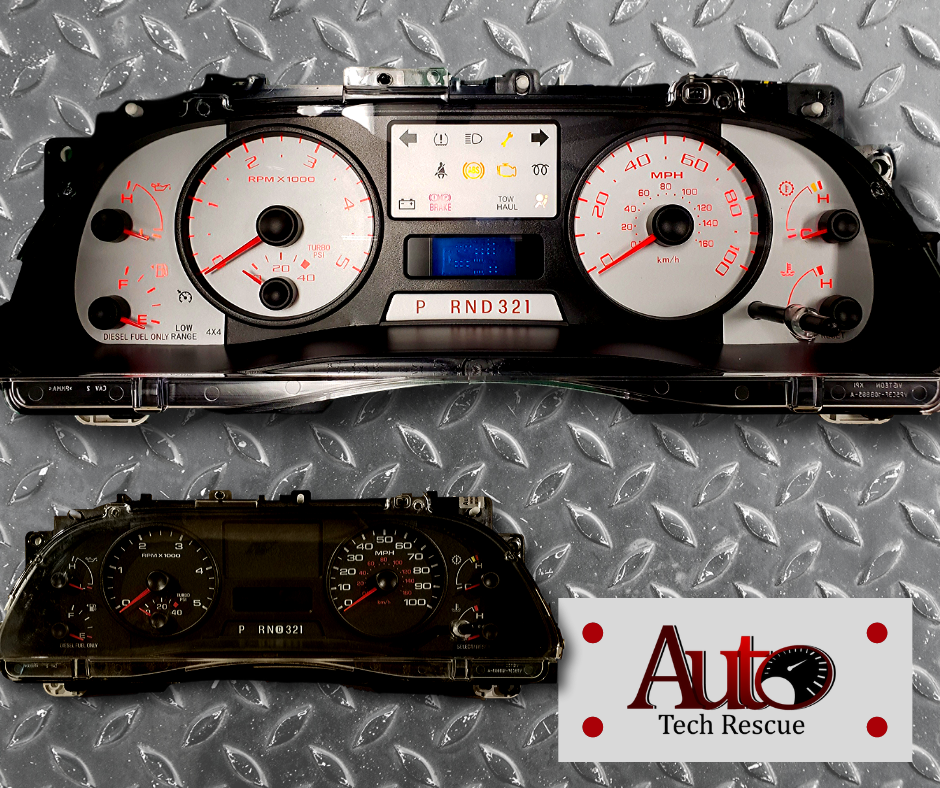05-07 Ford Super Duty Speedometer Upgraded Faceplate | Auto Tech Rescue